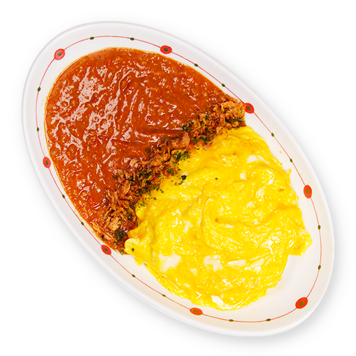 오믈렛 토마토비프카레